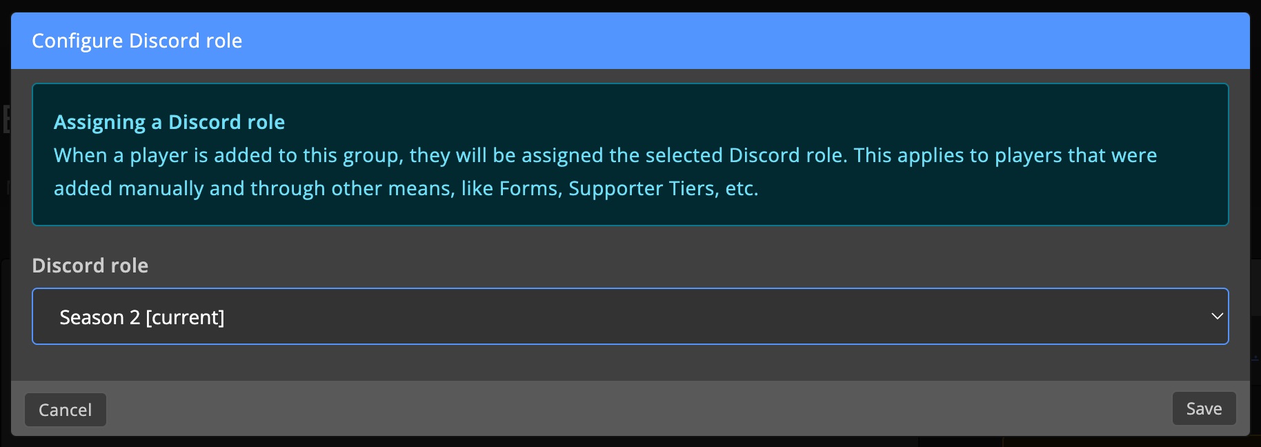 Discord role