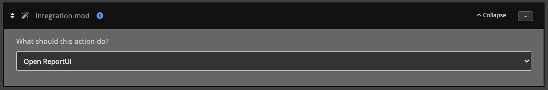 Automations / Tasks - Action - Integration mod
