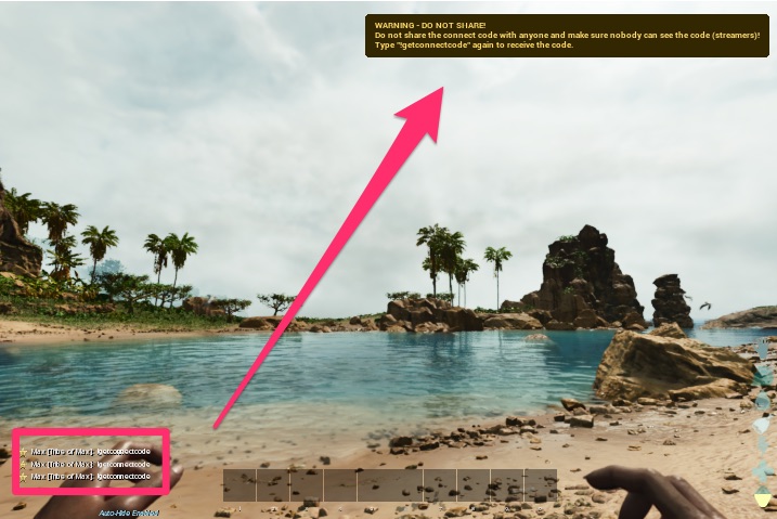 Community - Connect code - step 1