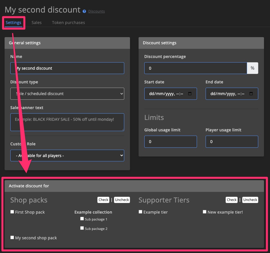 Monetization - Create discount 4