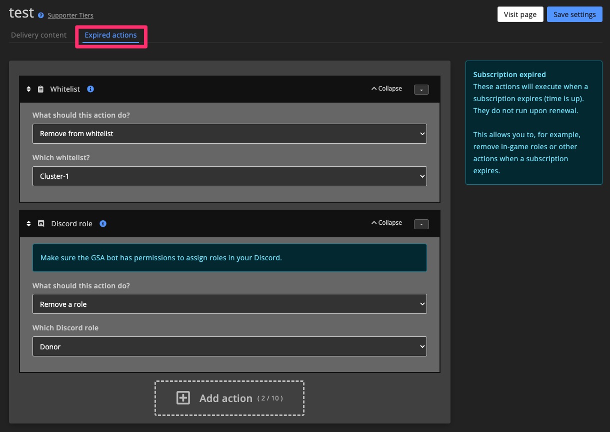Monetization - Create Supporter Tier 5