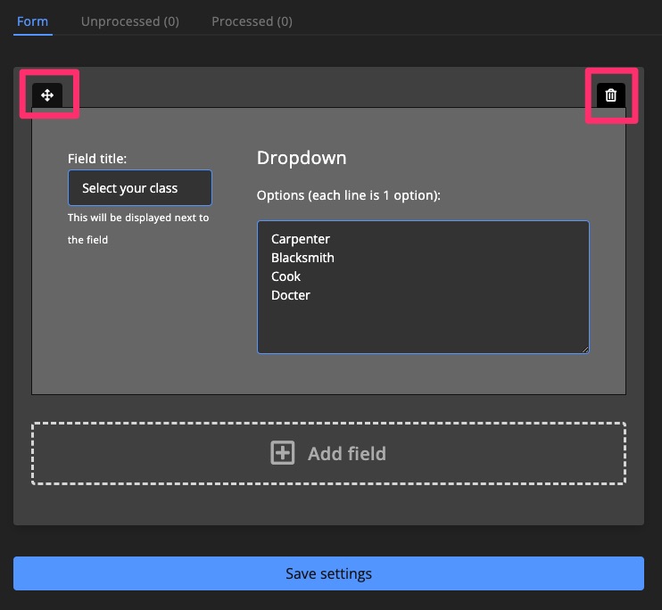 Community - Forms - Form builder 3