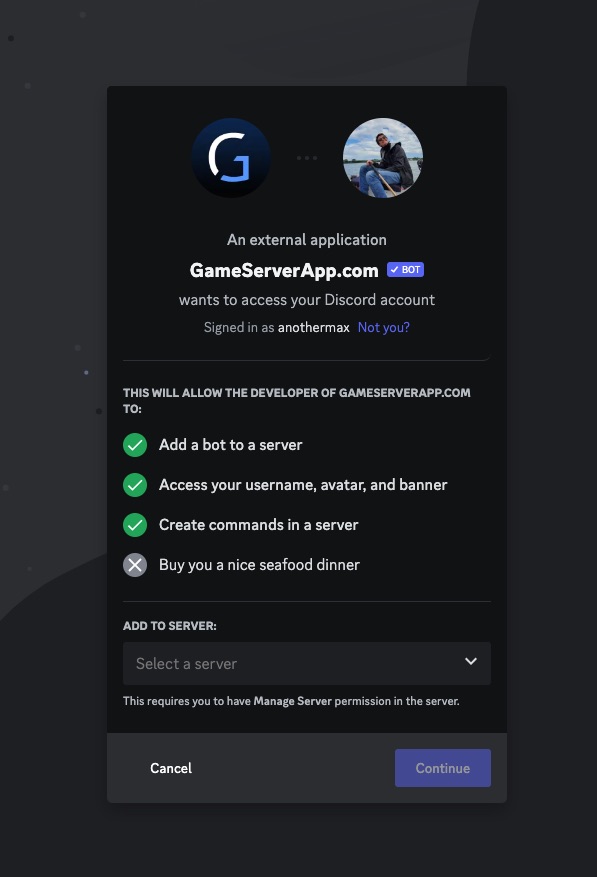 Discord bot - Group log setup 4