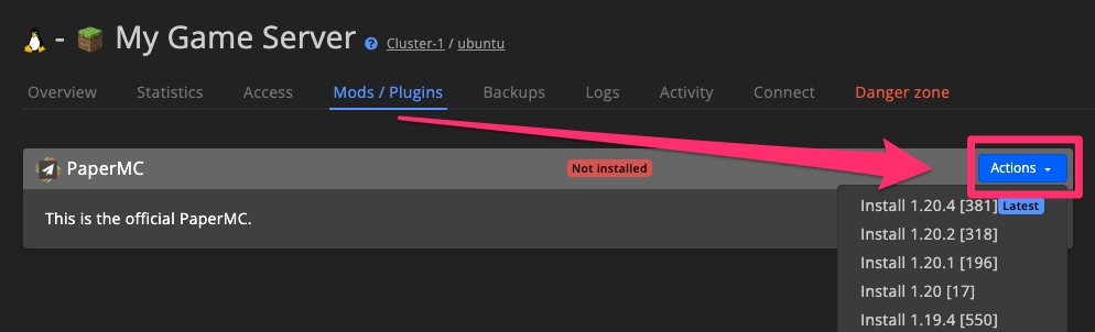 Mods & plugins - install plugin framework 1