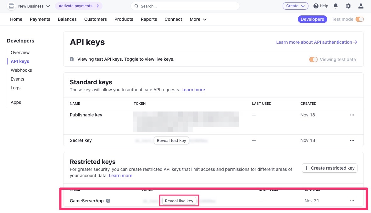 Monetization - Payment Service Provider - Set up Stripe 7