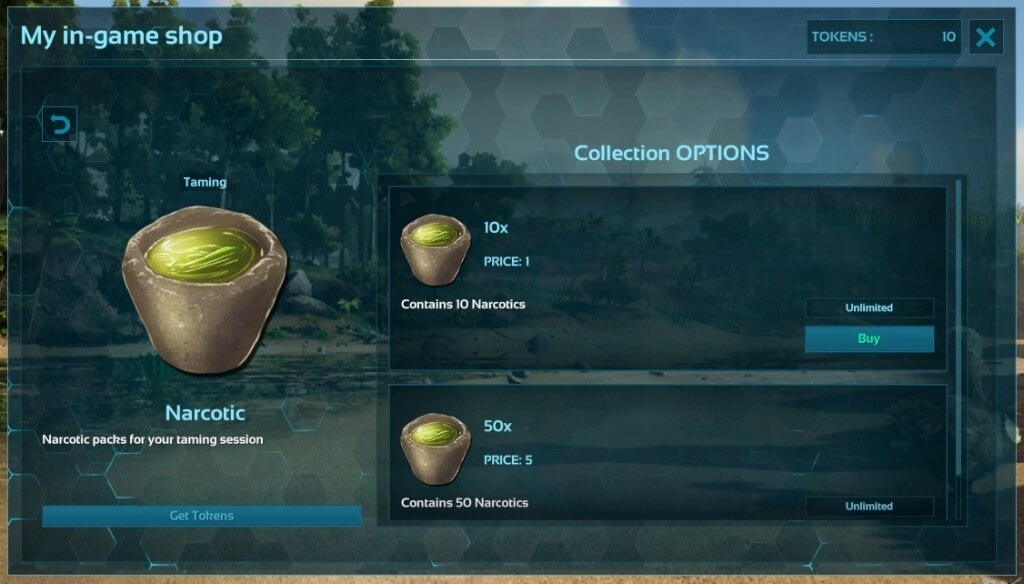 In-Game Shop Detail ARK
