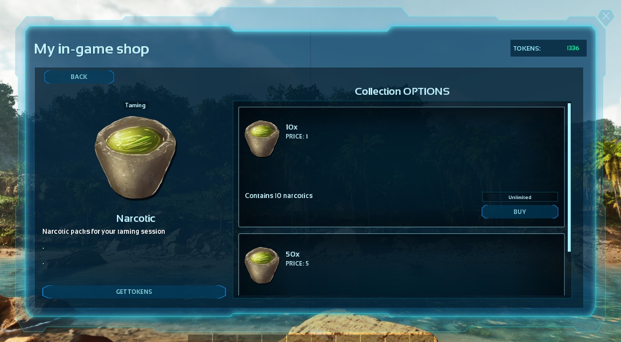 In-Game Shop Detail ARK